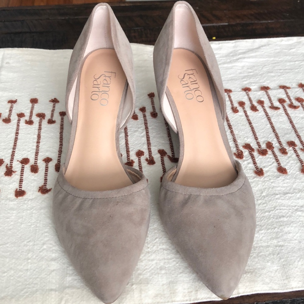 Suede Franco Sarto Wedges